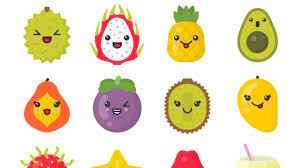 Up-date Emoji Buah Rambutan Dan Emoji Durian Salin